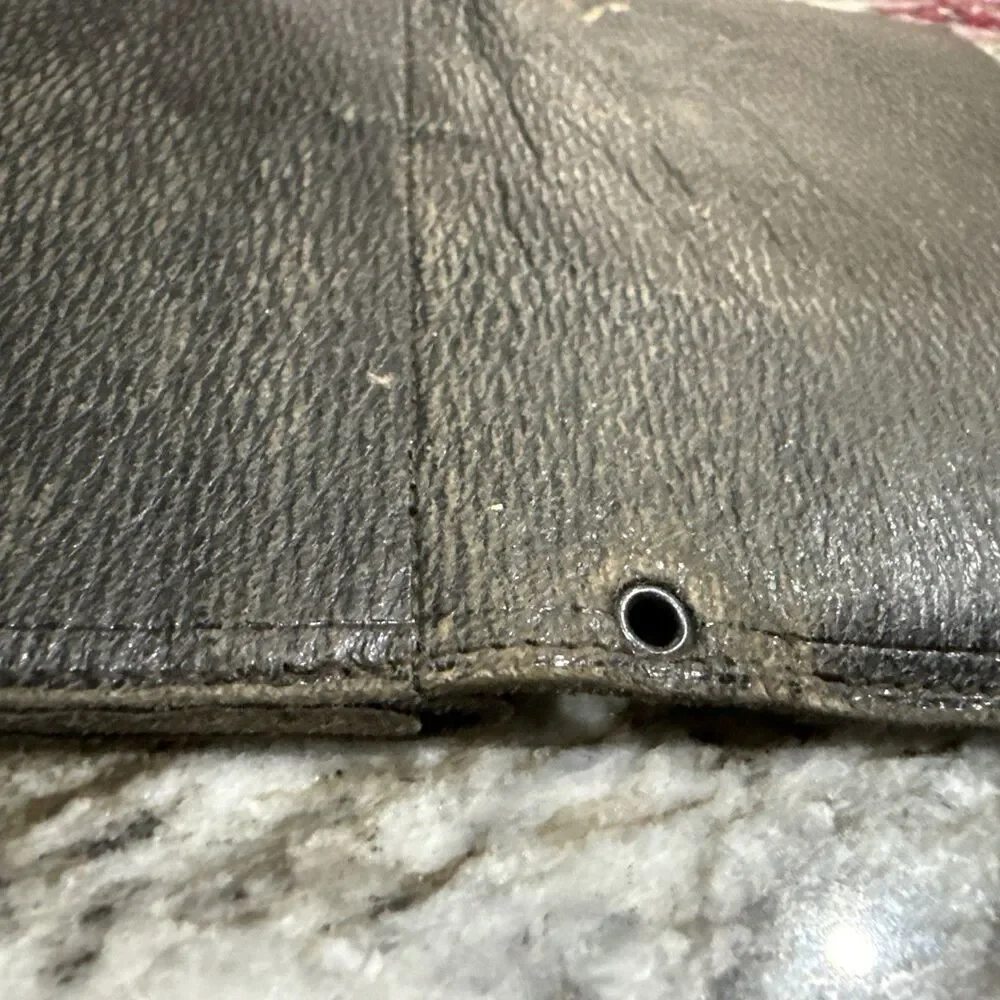 Vintage this leather